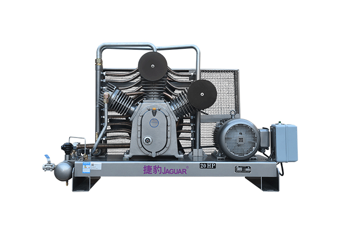 捷豹中壓風冷卻活塞機HET100